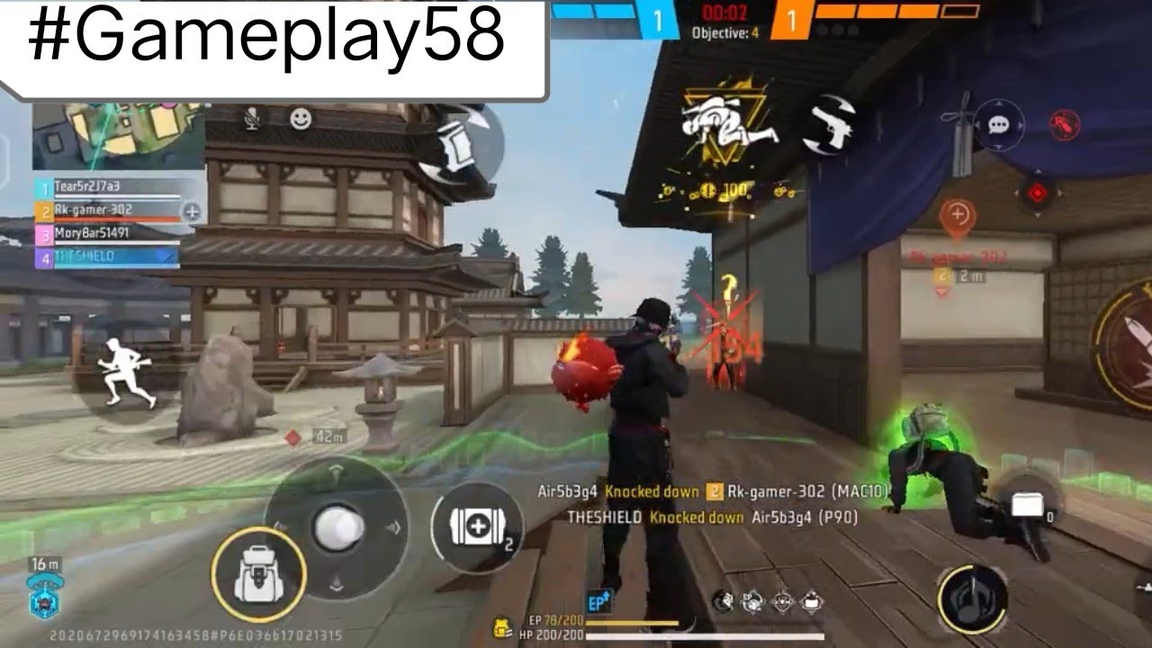 Free Fire Gameplay 58 #freefireindia #freefiremax #freefireshorts 