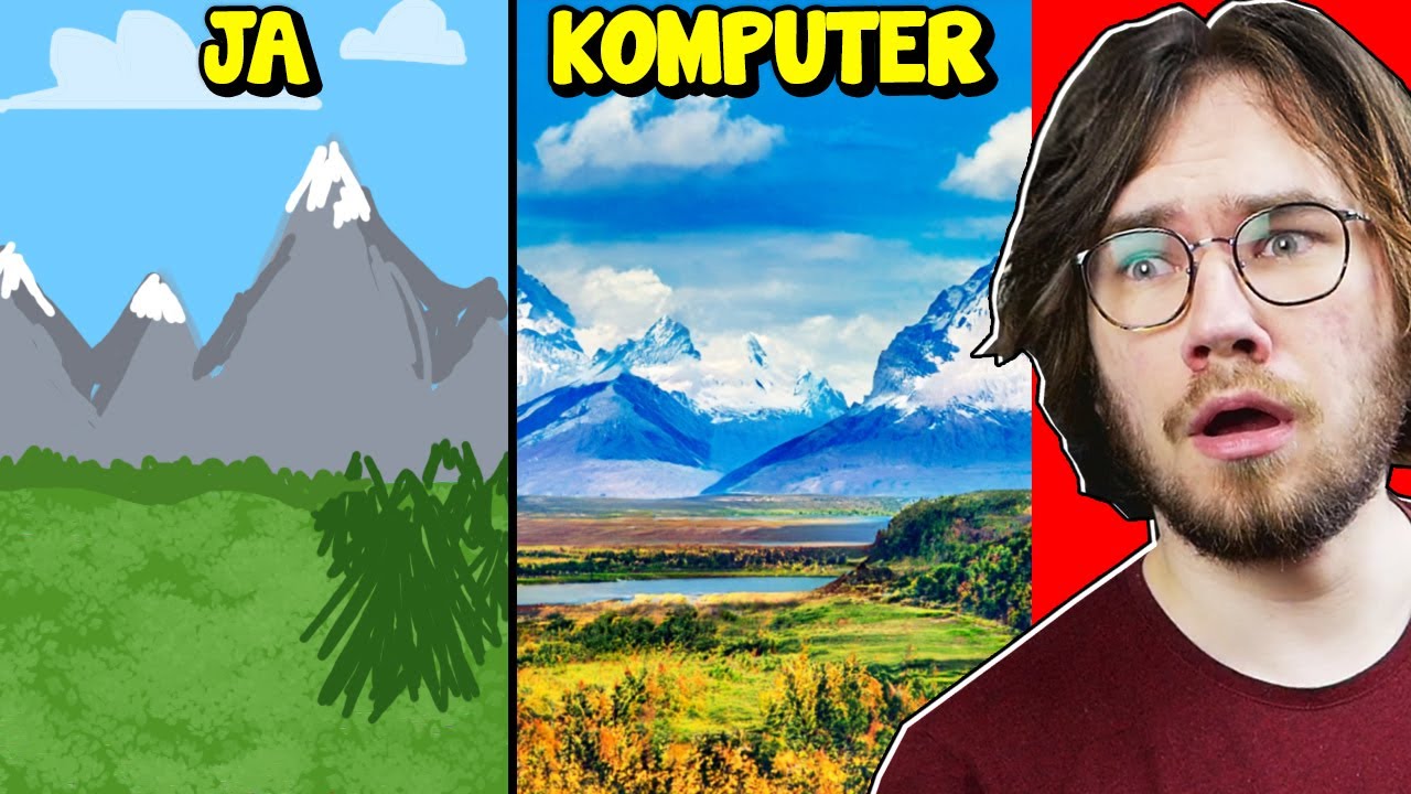 to koniec rysowania... SZTUCZNA INTELIGENCJA WYGRAŁA 😔 - Nvidia Canvas