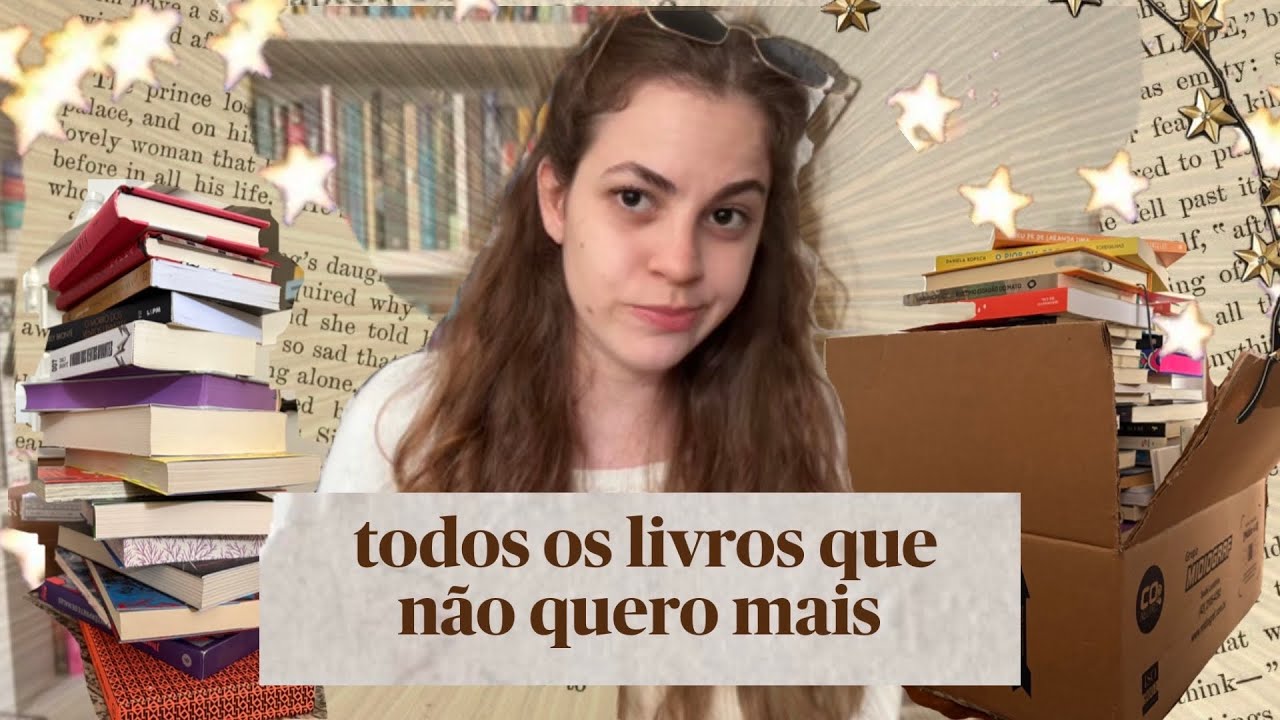 todos os livros que vou desapegar 💔
