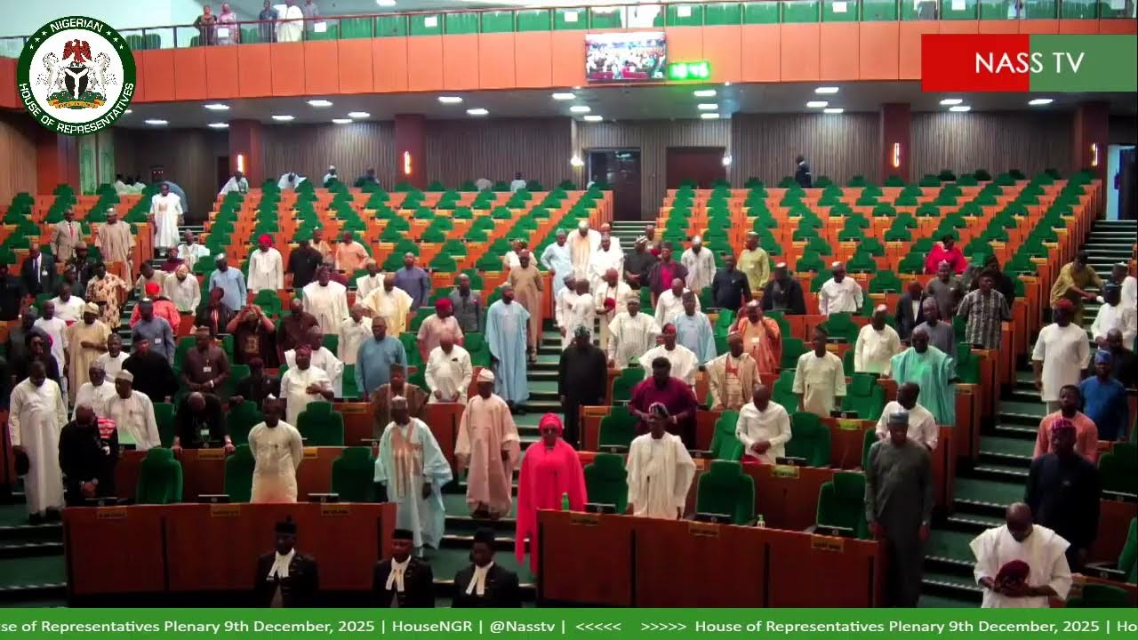 House Plenary 9th December, 2025