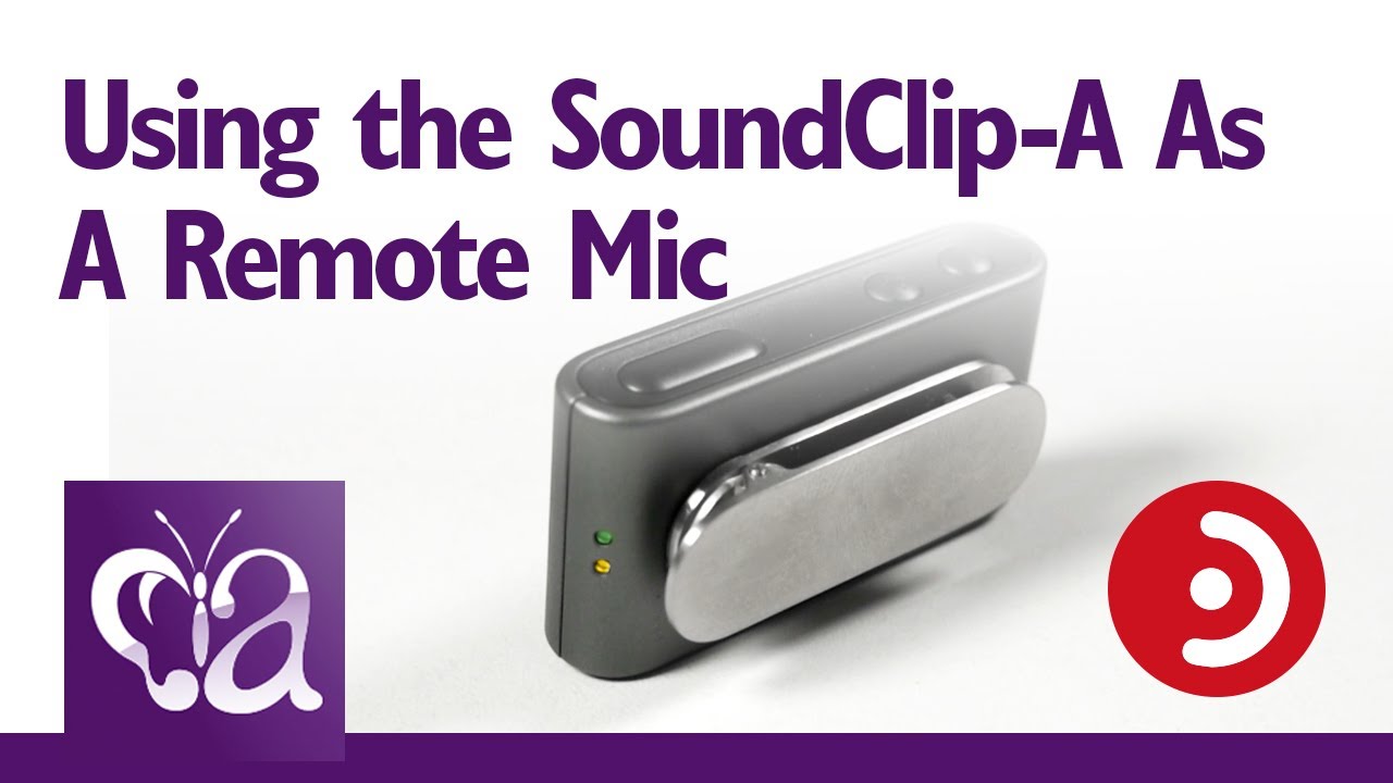 How to use SoundClip-A as a Remote Microphone