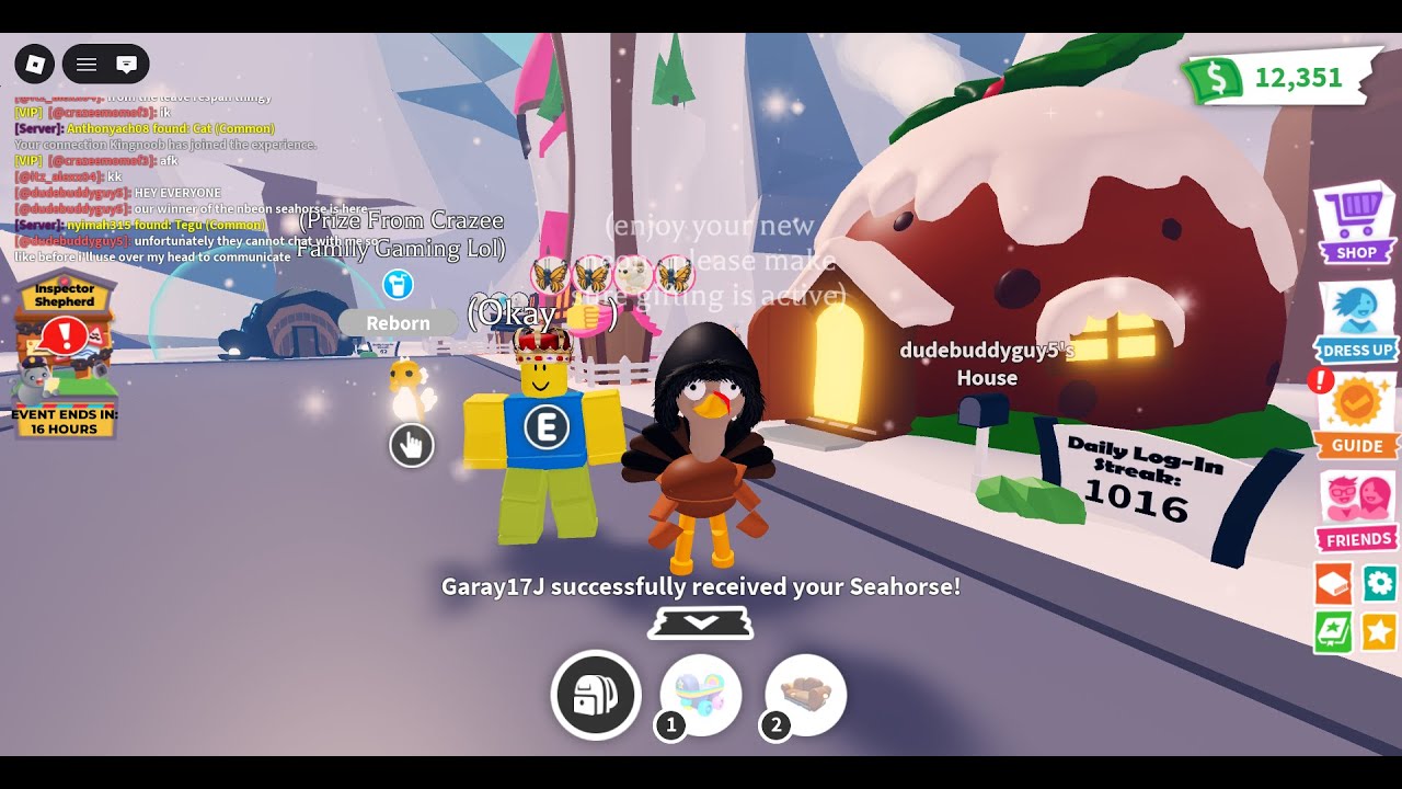 Presentation of the Neon Seahorse-Roblox-Adopt Me