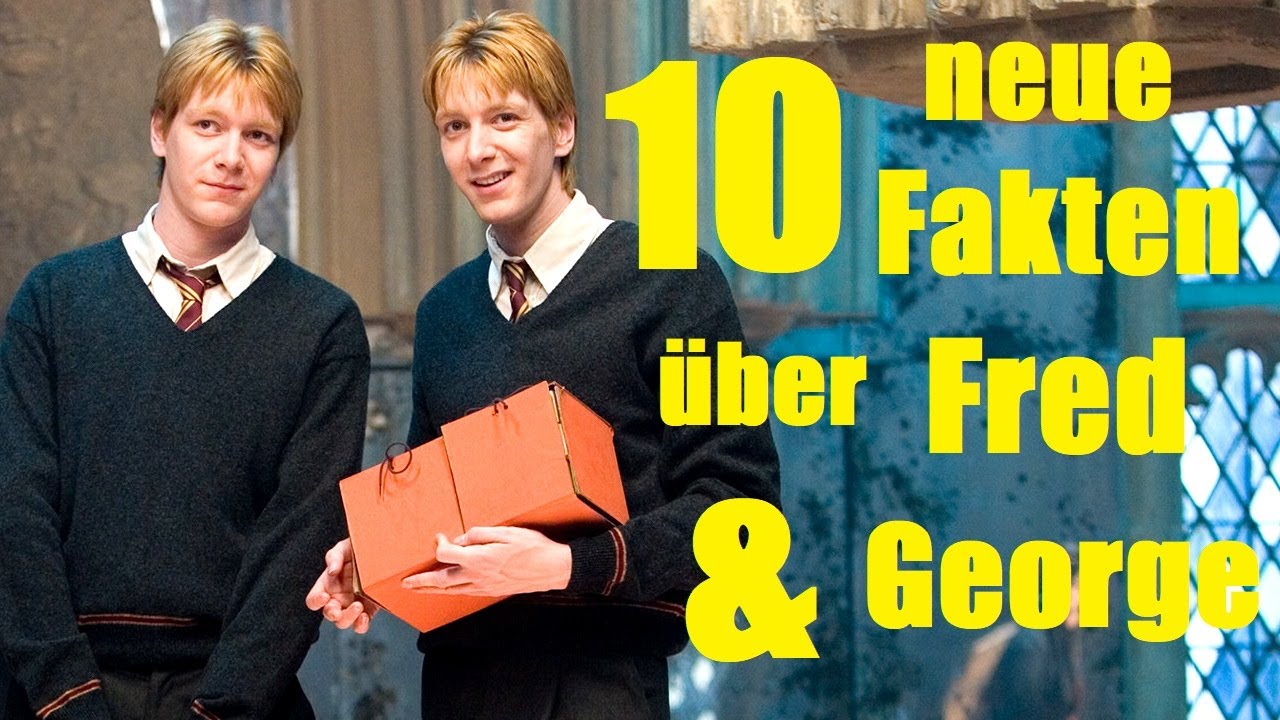 10 NEUE FAKTEN &uuml;ber FRED & GEORGE WEASLEY