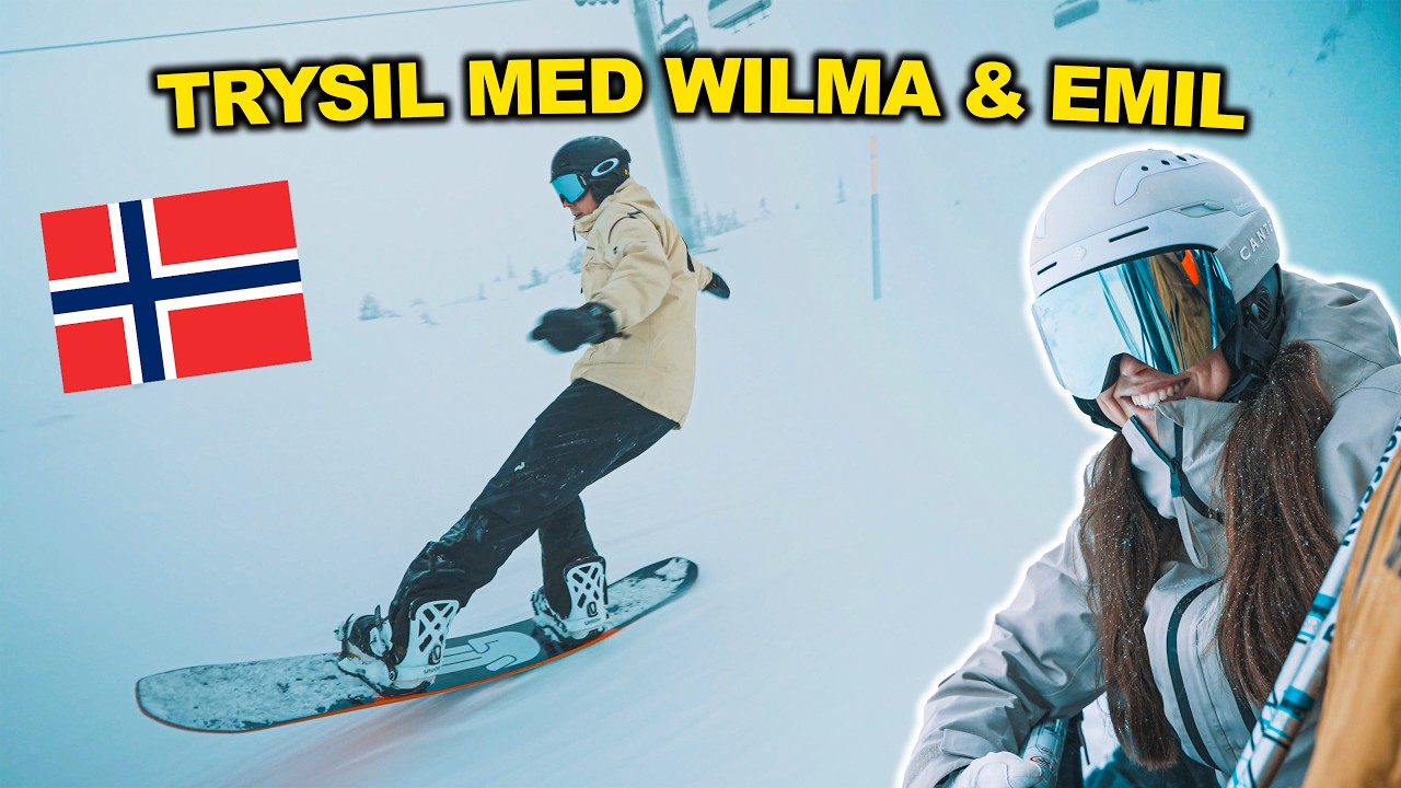 SKIDOR I TRYSIL MED WILMA & EMIL!!!