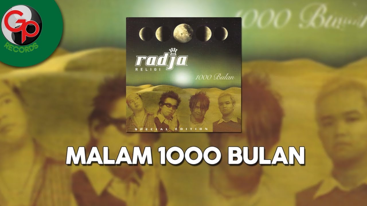Radja - Malam 1000 Bulan (Official Lyric)