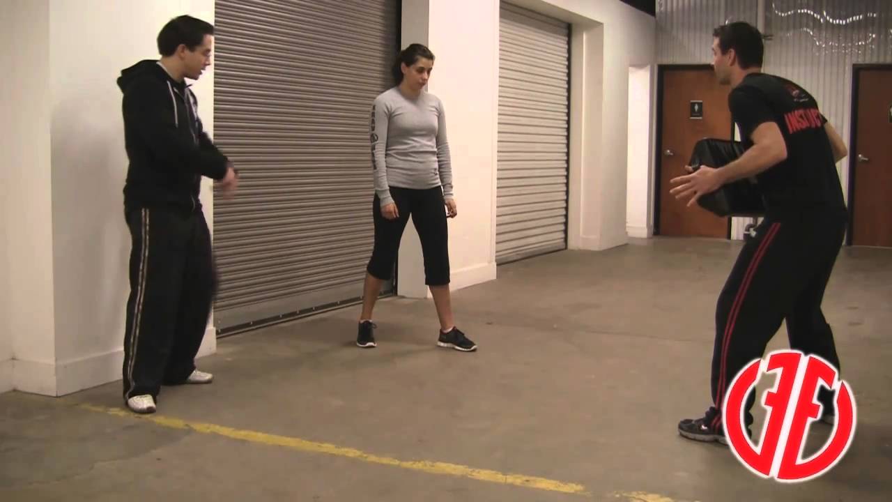 Krav Maga: Advancing Front Kick: How To Fight, Real Self Defense Techniques