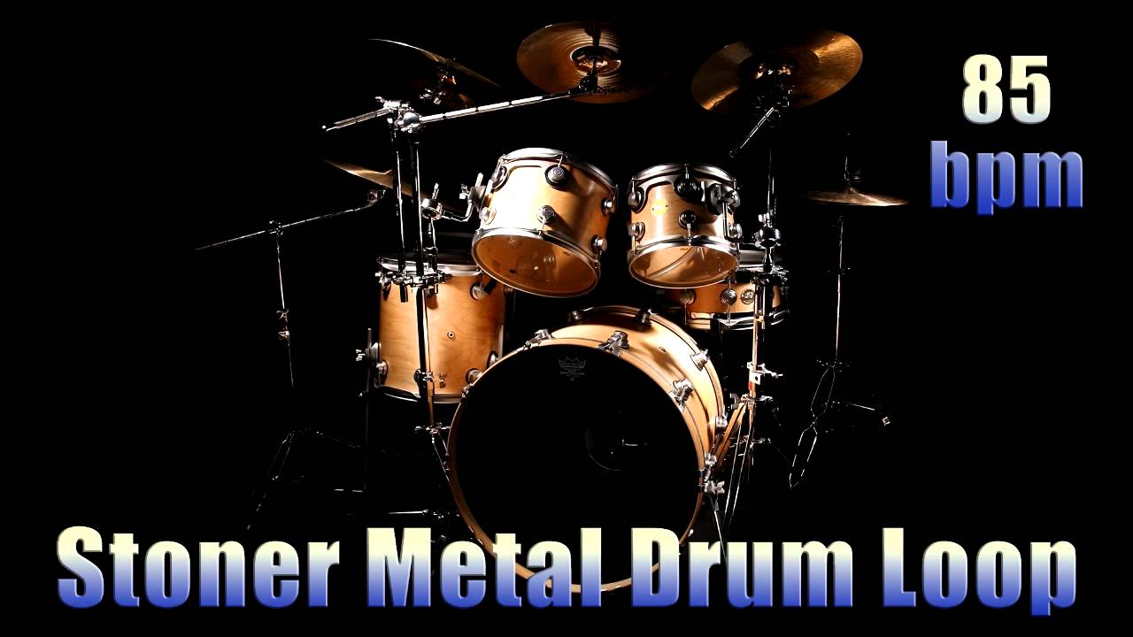Stoner Metal Beat Drum Loop 85 bpm