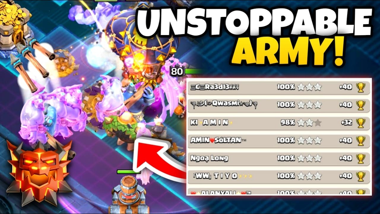 EVERYTHING IS PERFECT IN THIS ARMY | CLASH OF CLANS