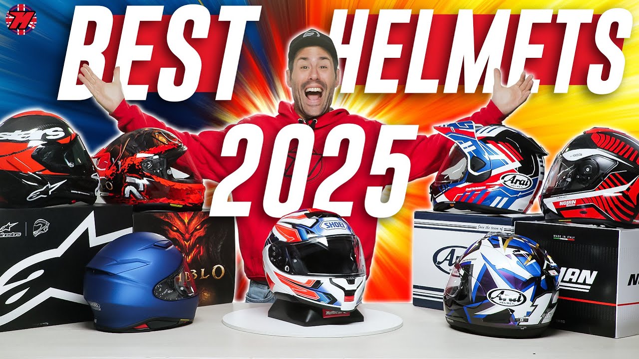 The 7 best MOTORCYCLE HELMETS 🚨 that you must buy in 2025 🥇