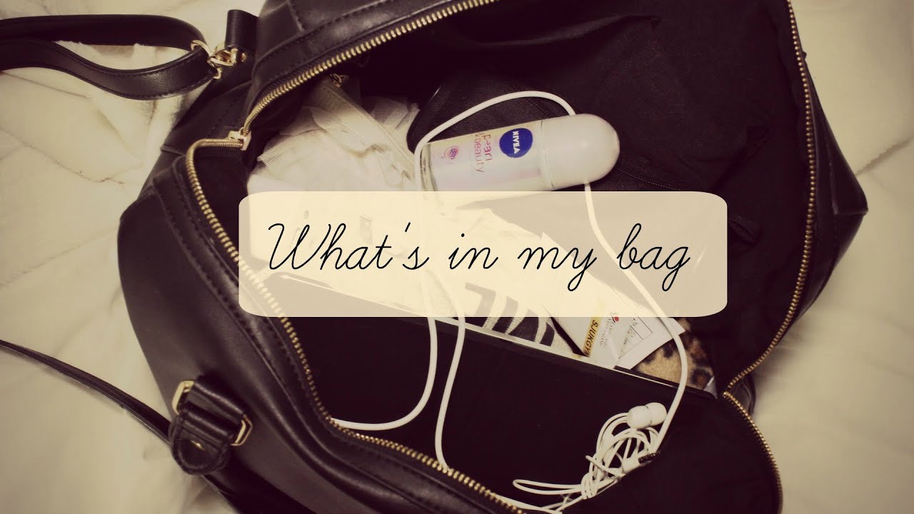 What's in my bag ♡ (swedish)