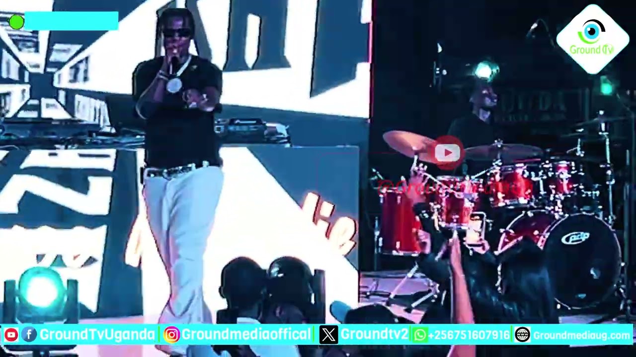 Bruce Melodie Turn on Kampala girls At the serendipity party 