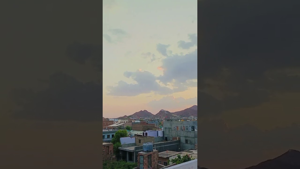 BARMER AFTER RAIN 🌧️ VIEW' #morningvibes #goodmoring #mosm #rain #barmer #barish
