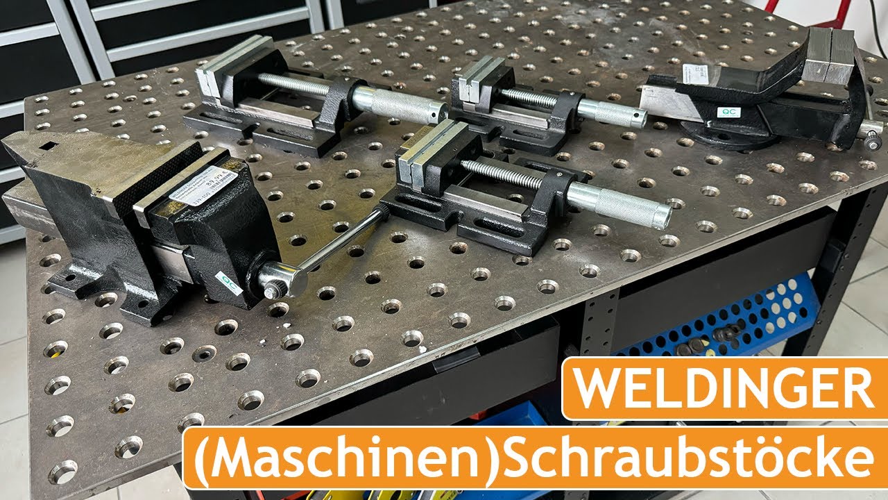 Spezial-Schraubstöcke, Maschinenschraubstöcke von WELDINGER | Übersicht Schraubstocksortiment