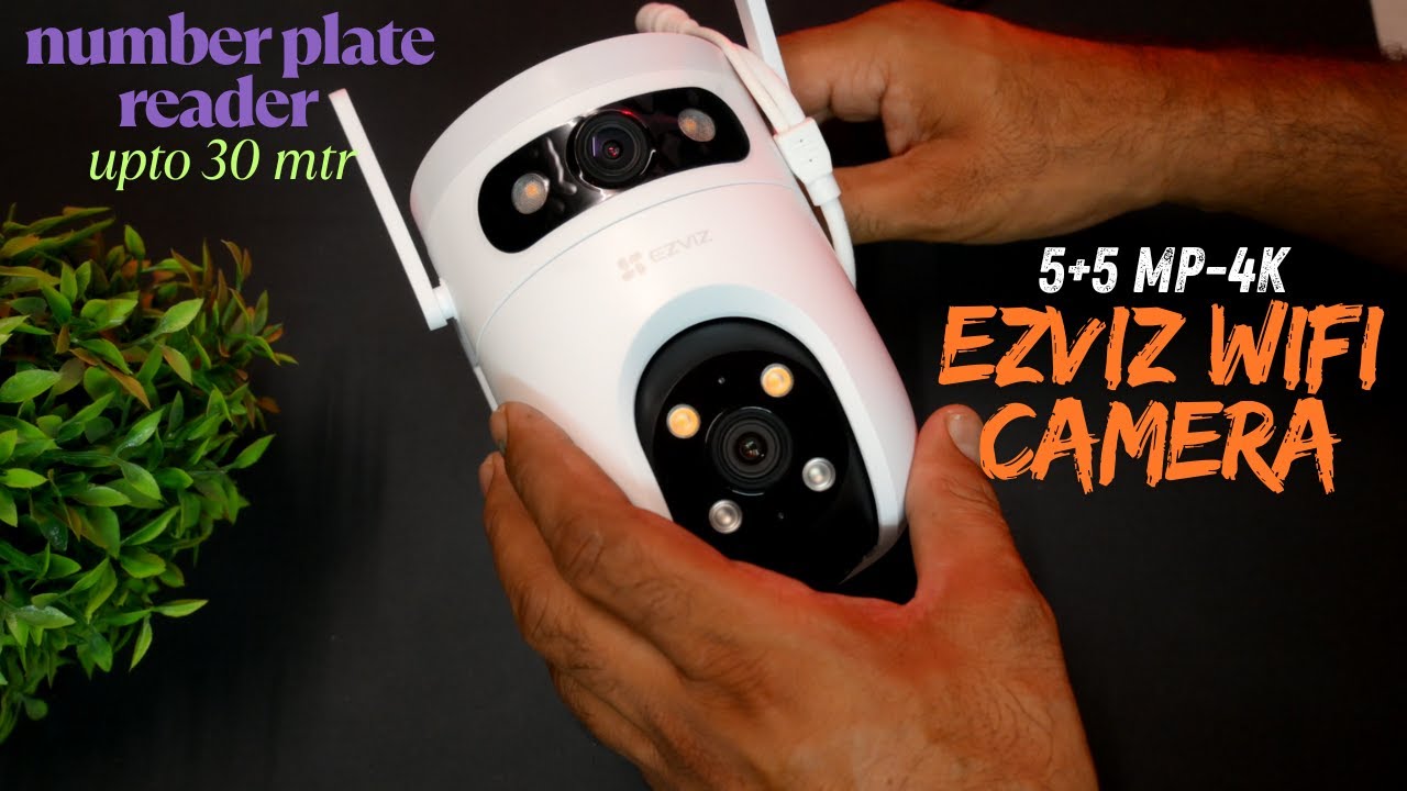 EZVIZ H9C 5+5 WiFi Camera 🔥 Best Budget CCTV? Full Review & Demo in Hindi! buy or not buy?