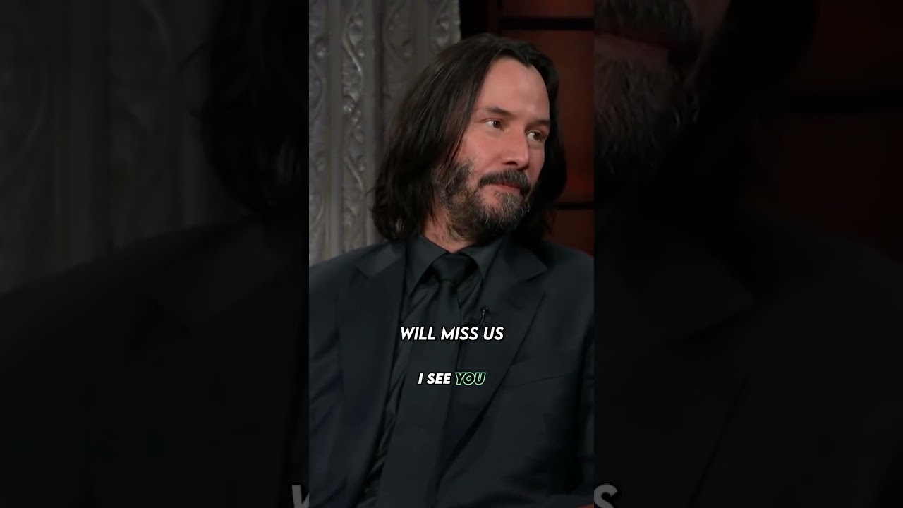 Keanu Reeves: The Ones Who Love Us Will Miss Us #keanureeves