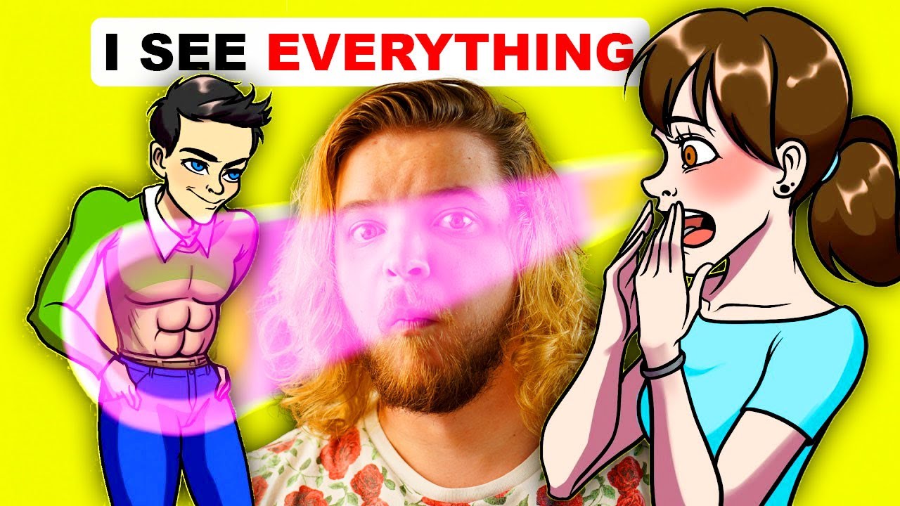 I Have X-RAY Vision (The VERY TRUE Animated Story)