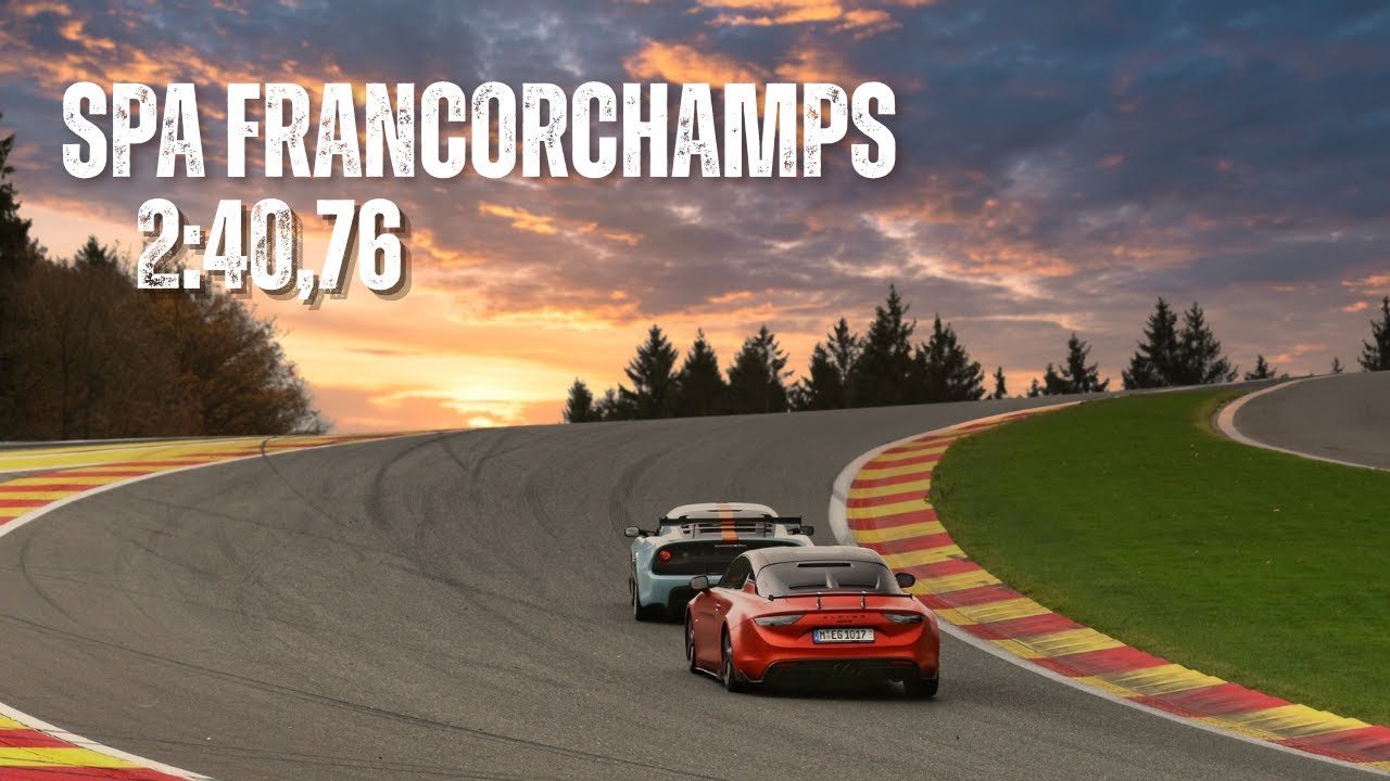 Alpine A110R - Spa Francorchamps - 2:40.76