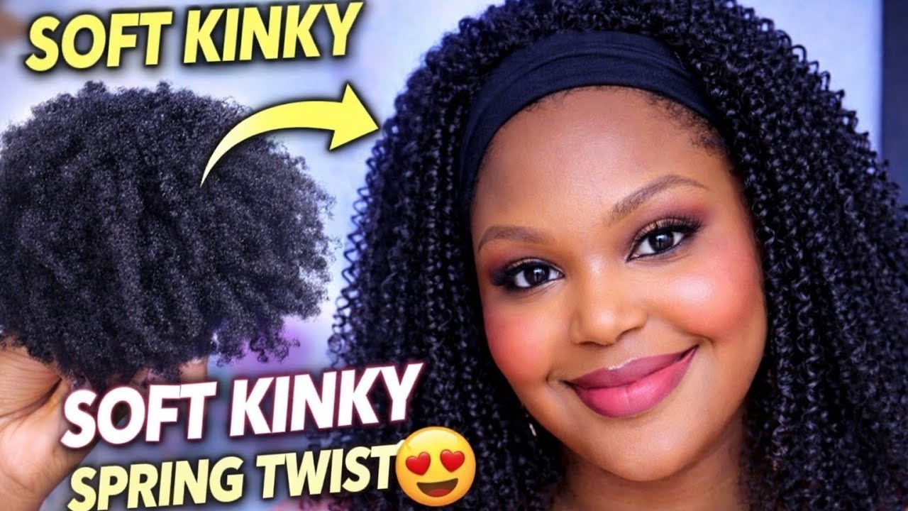 The Power of Black 🖤 Spring Twist Wig Transformation