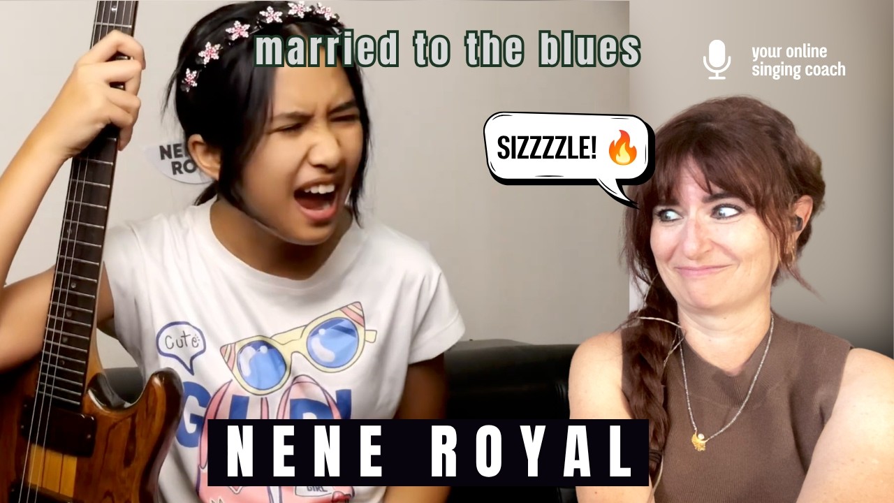 Nene Royal | Married To The Blues | Реакция и разбор от вокального тренера