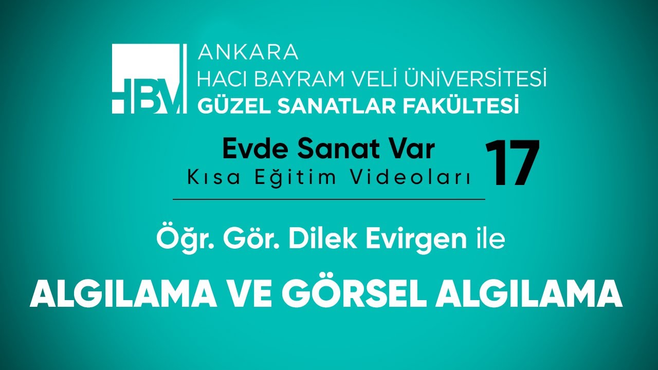 Algılama ve Görsel Algılama