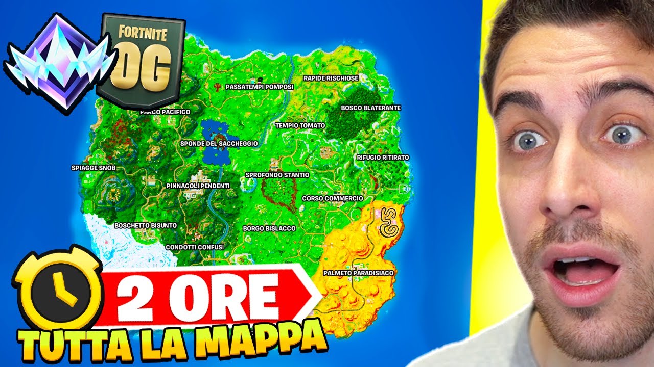 Atterro per 2 ORE in TUTTE le Città OG in Ranked! Stagione OG Fortnite ITA!