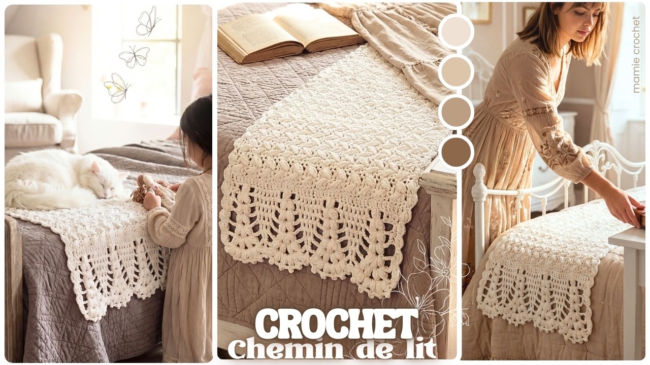 🧶😱 VOICI UN TUTO CROCHET TOTALEMENT INÉDIT SUR LA CHAÎNE, JUSTE SUBLIME! 😍TUTO ROSEWOOD@MamieCrochet