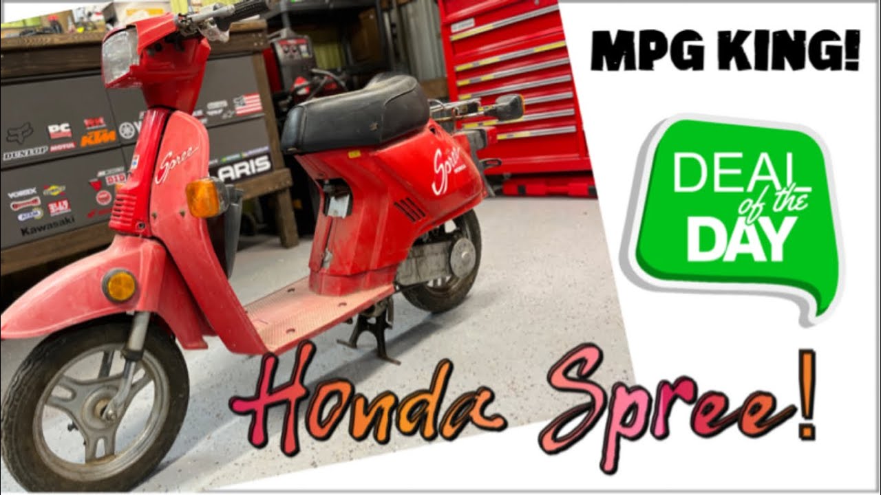 Bringing a Honda Spree back to life - then GIVING it away!