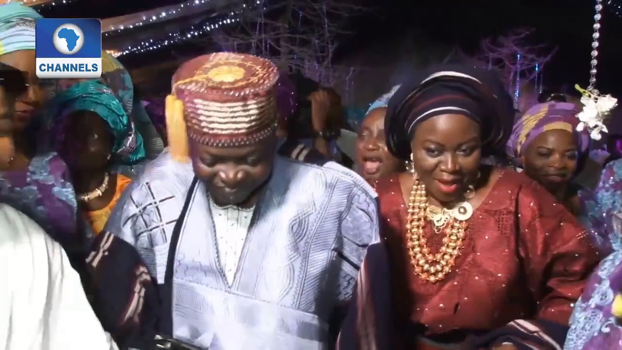 2 minute Video clip of the Royal Onibokun's wedding of their daughter 