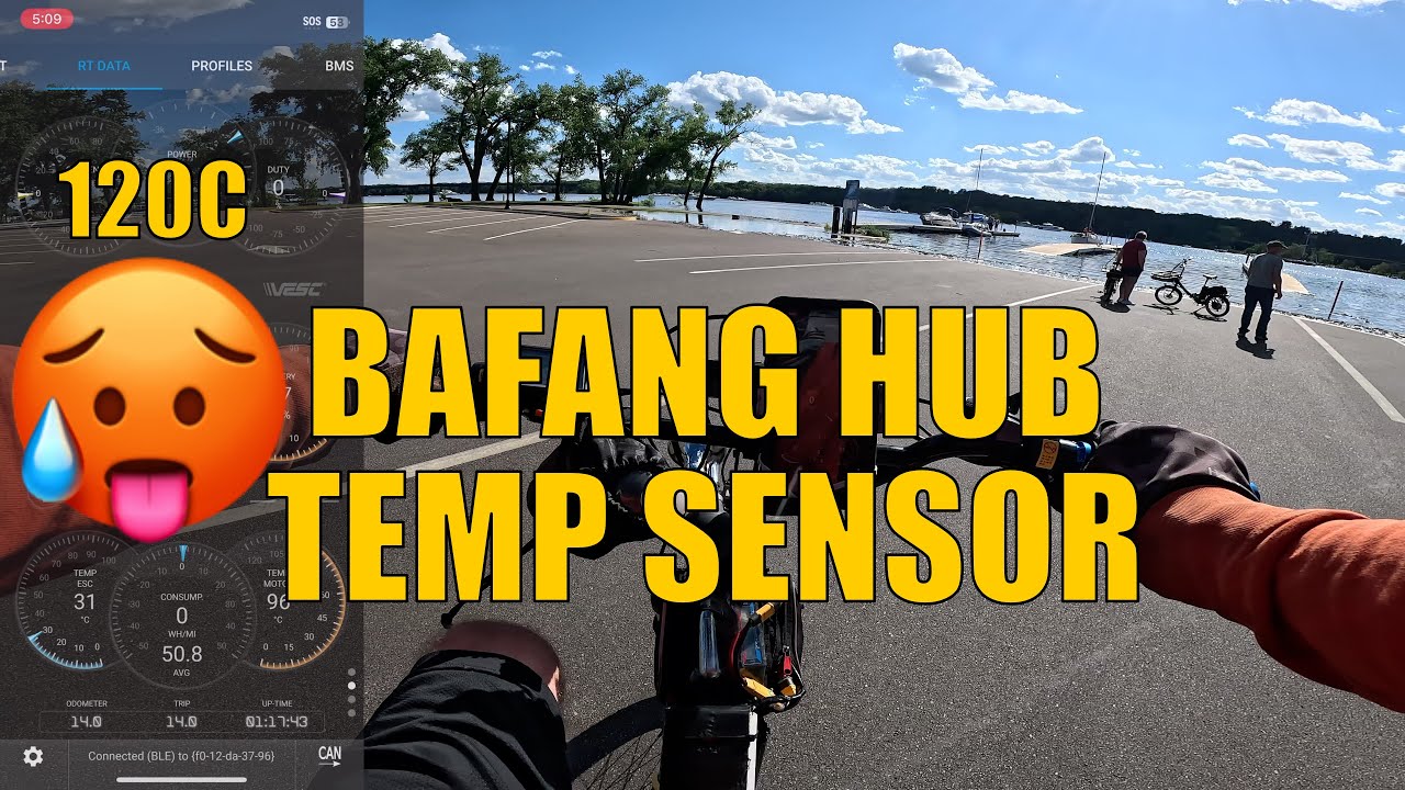 Bafang Hub Temp Sensor Test to 120C