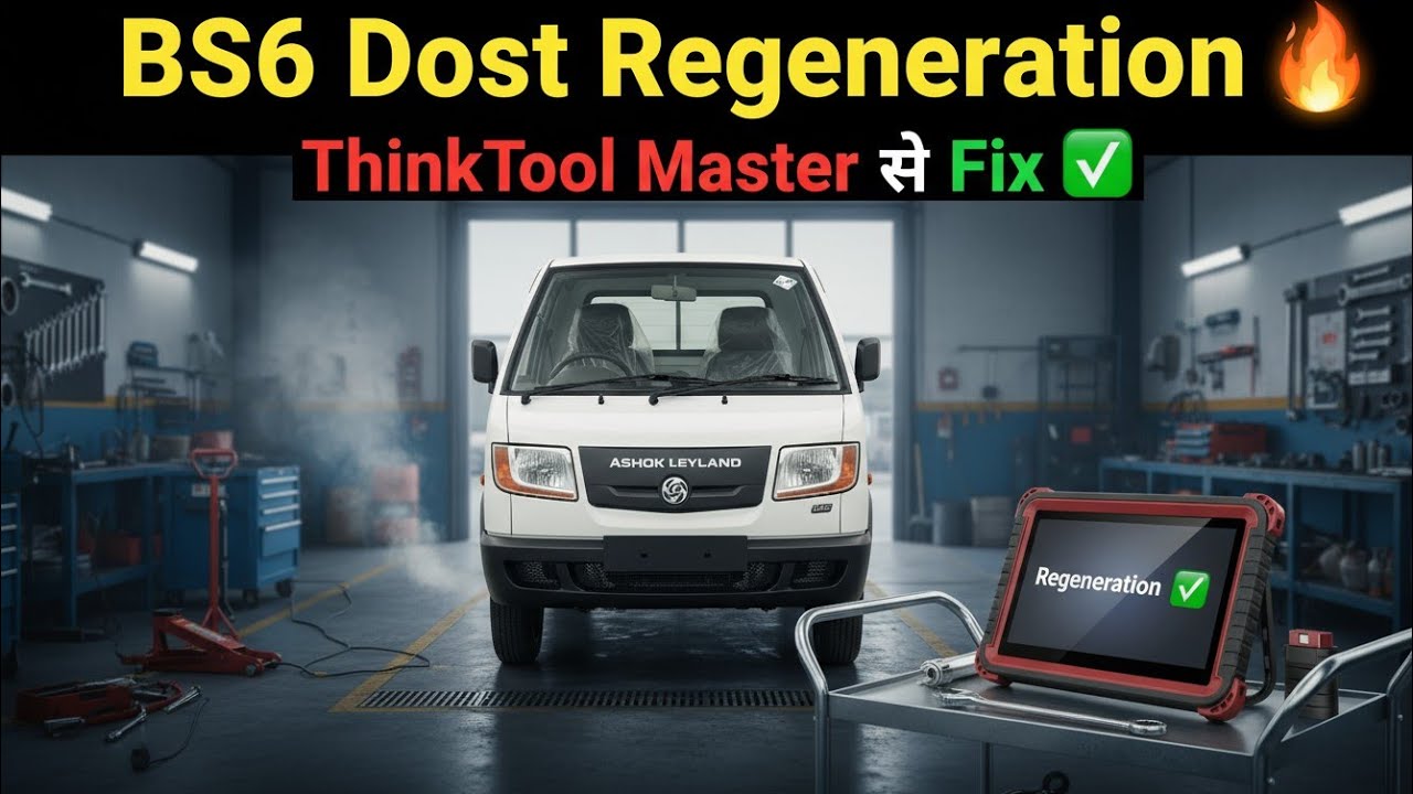 Dost BS6 REGENERATION with THINKTOOL MASTER | DPF Solution