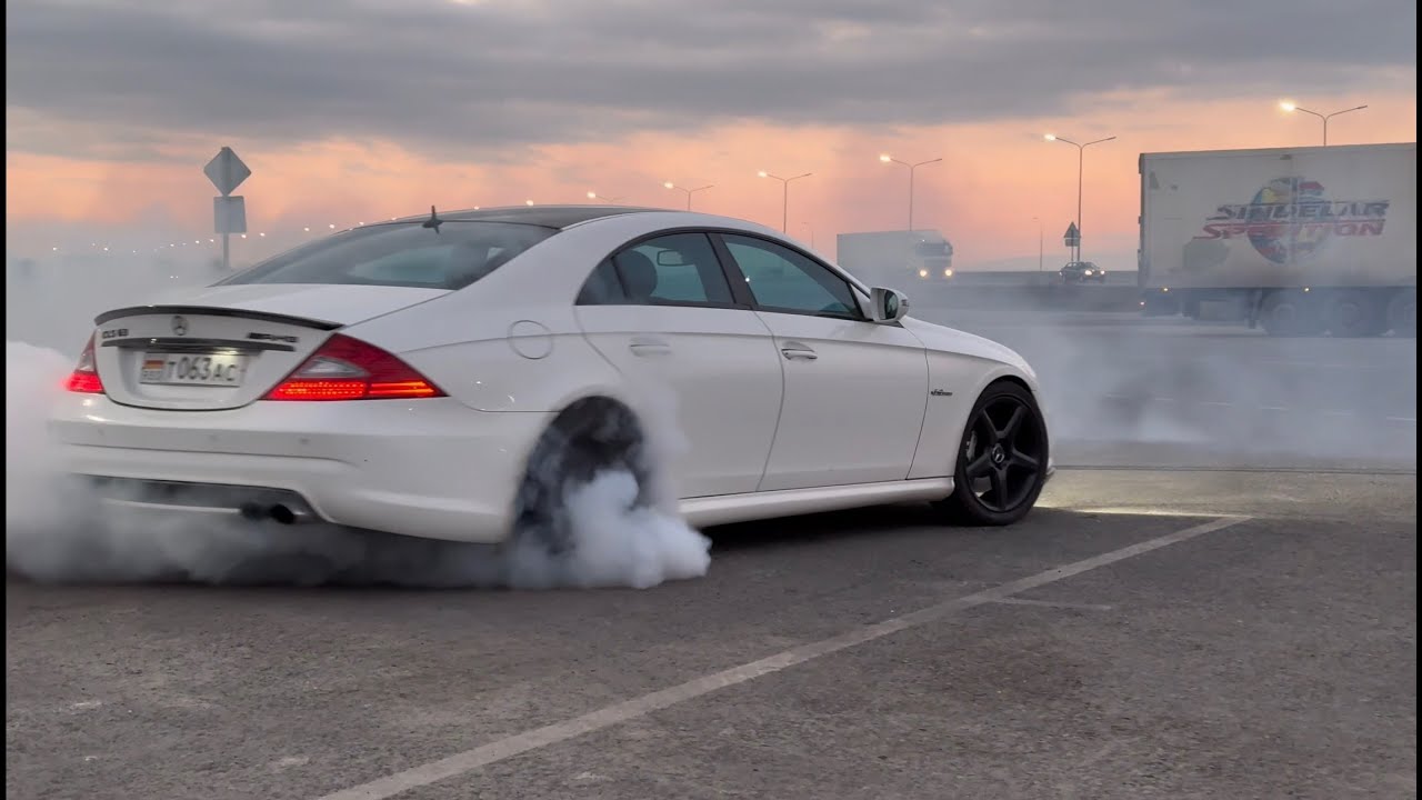 Он все еще ХИЩНИК  CLS 5 5 Kompressor  Суета в горах на w220