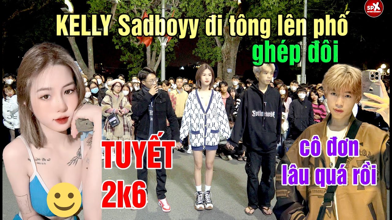 Kelly lên phố đi bộ kiếm ny ghép đôi em Tuyết xinh 2k6 sau thời gian dài cô đơn nhảy Au & cái kết