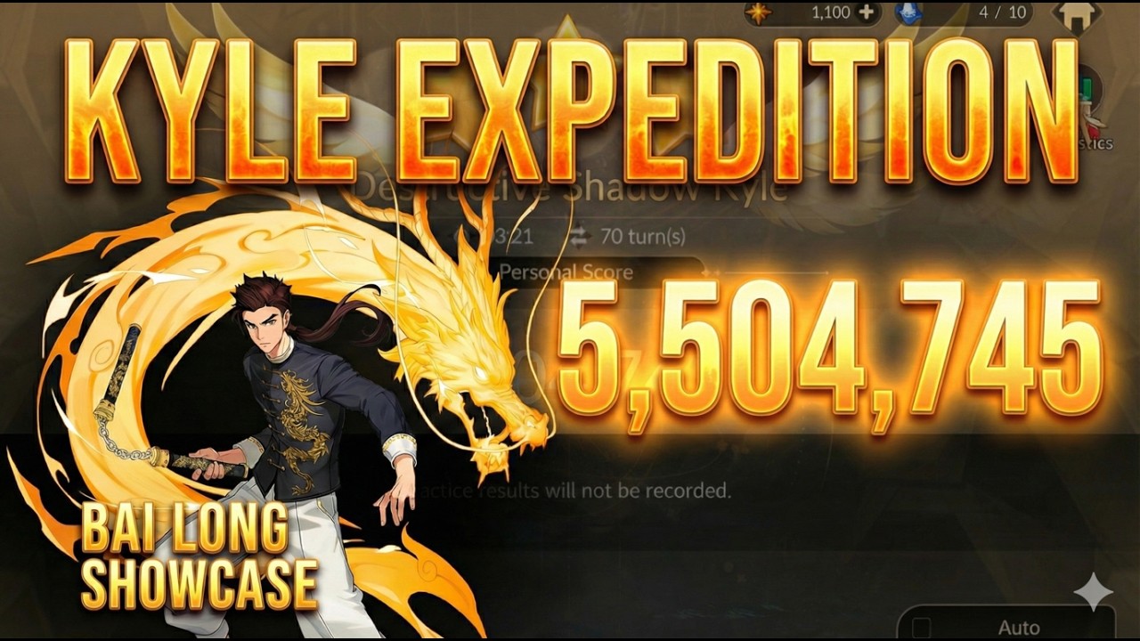 Kyle Advent Expedition Bai Long Edition🐉 5.5M Rotation 🐉 Seven Knights: Rebirth