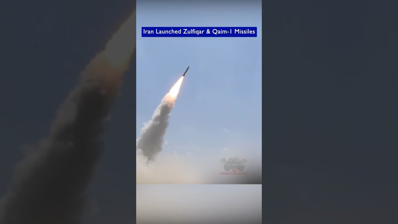 Iranian Zulfiqar & Qaim-1 Missiles Strike US Bases in 76th & 77th Wave!!