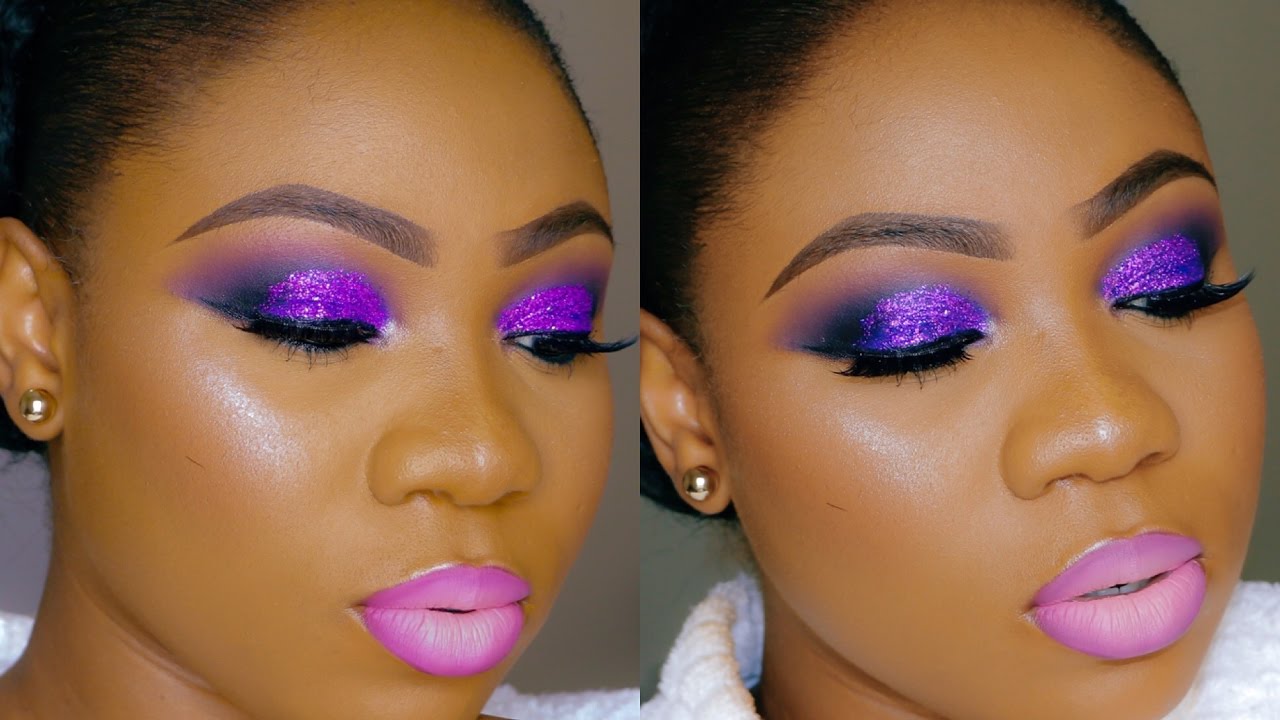 Prom Purple Makeup Tutorial