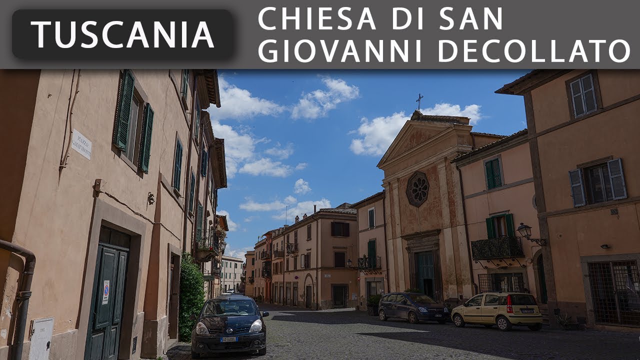 TUSCANIA - Chiesa di San Giovanni Decollato