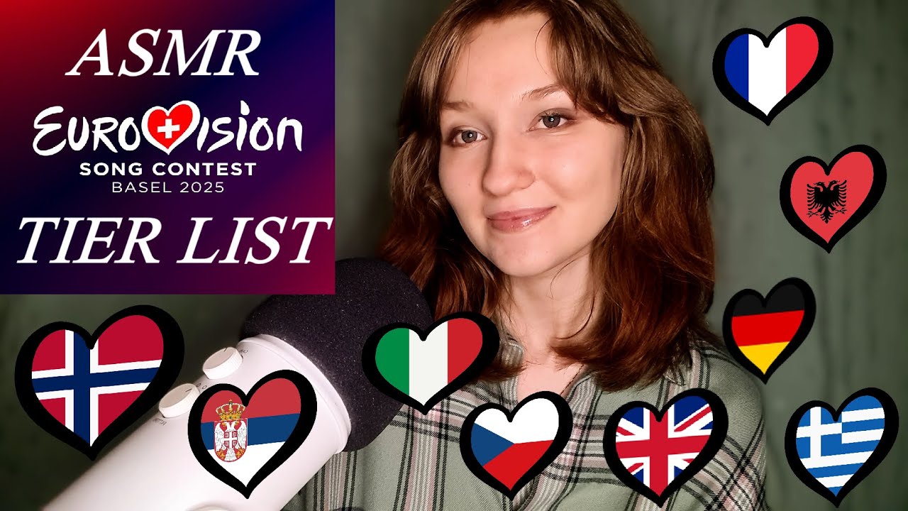 🇪🇺ASMR Eurovision 2025 Tier Ranking ALL Performances