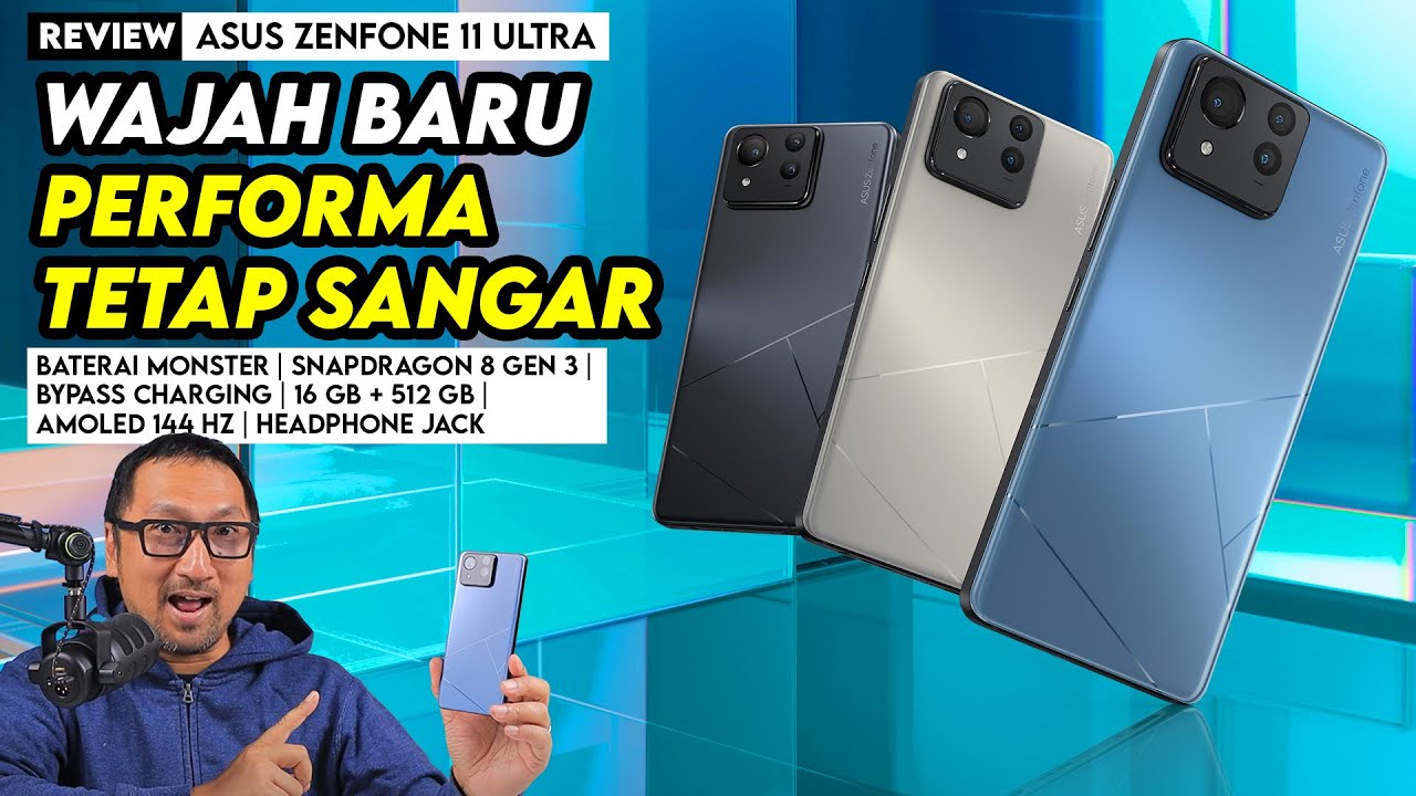 Smartphone Flagship Non Gaming ASUS 2024: Review ASUS Zenfone 11 Ultra