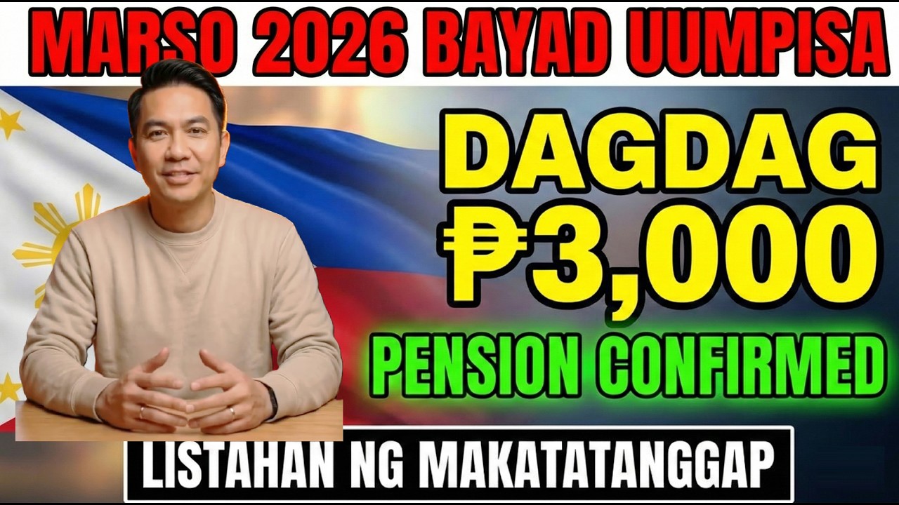 ₱3,000 Pension Add On Kasama sa March 2026 Payment Cycle