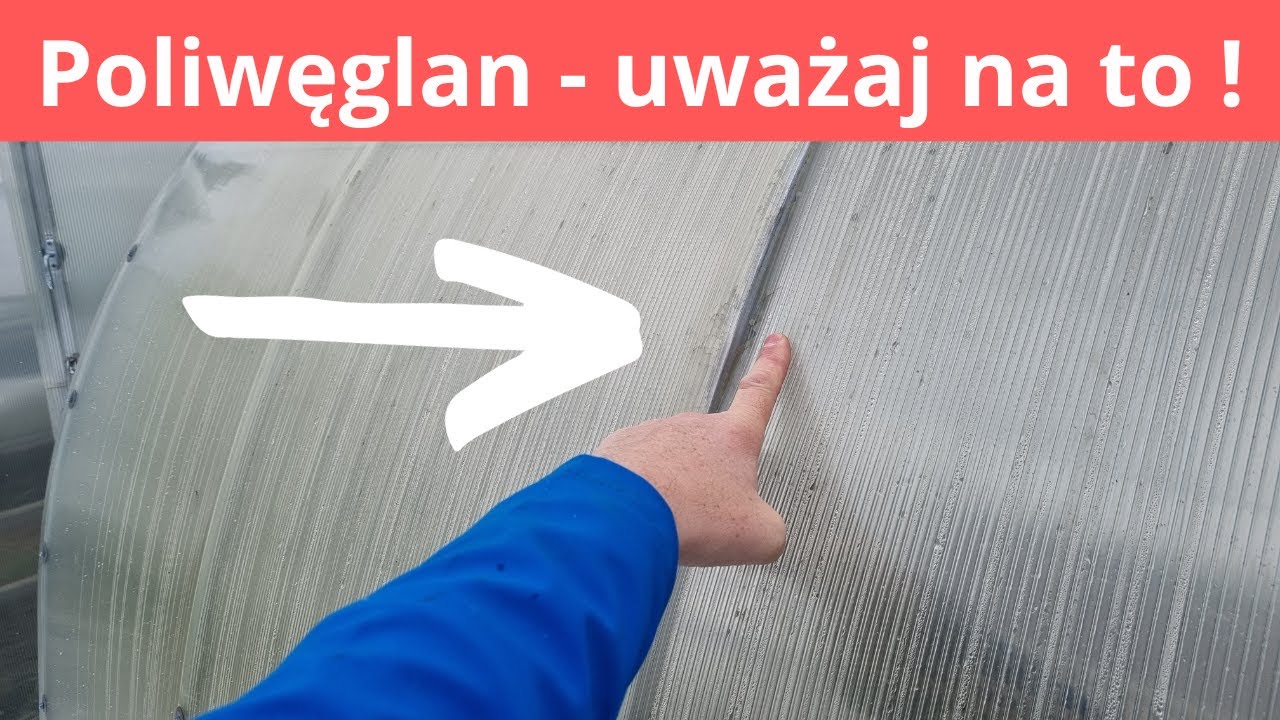 Poliwęglan się kruszy - uważaj na to