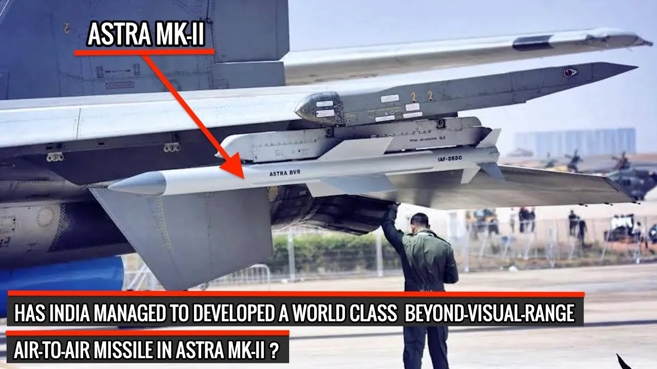 Astra Mk II - Missile with 100 miles or 160 km range !