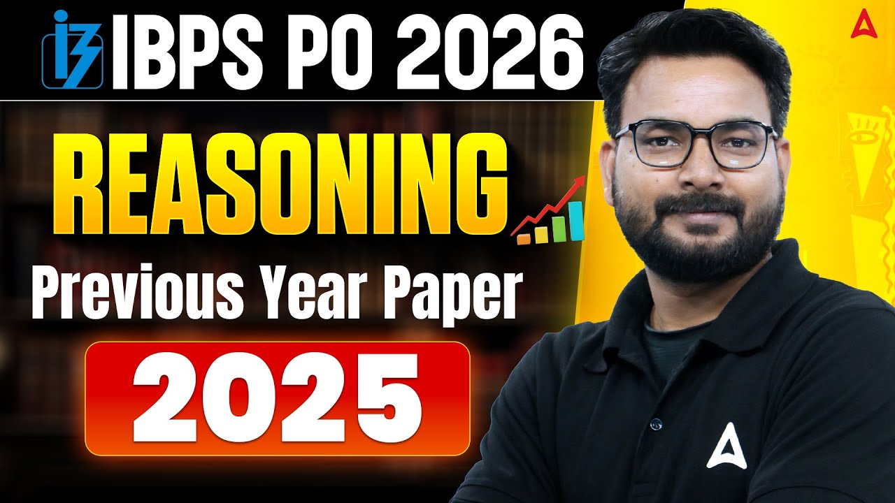 IBPS PO 2026 Reasoning Preparation | Reasoning 2025 Previous Year Paper | By Saurav Sir