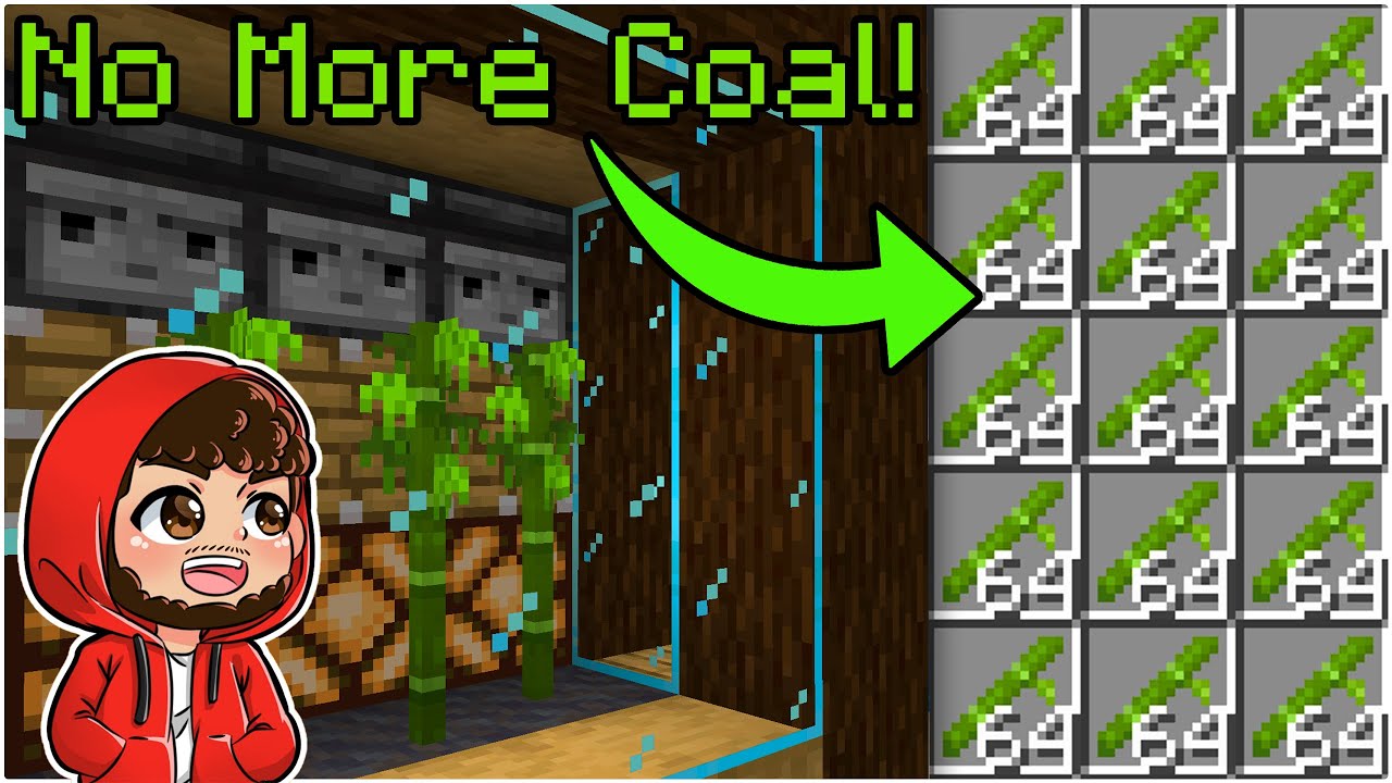 Вам НУЖНА эта бесконечная ферма топлива | Обучающее видео по Minecraft 1.19