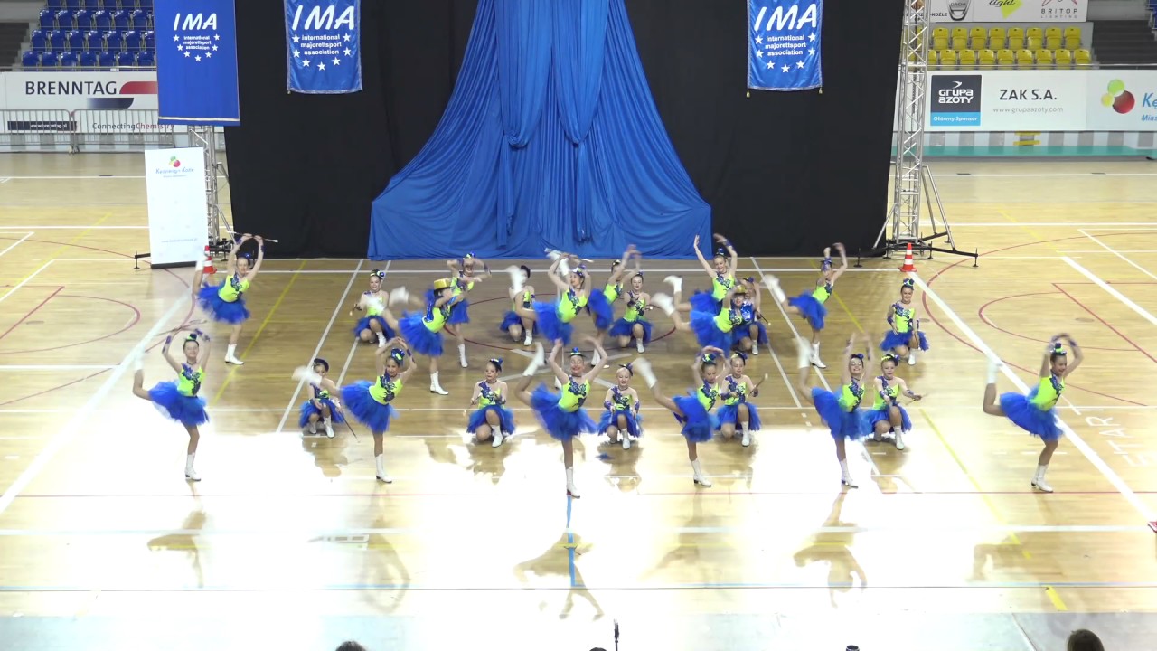 Gracja Stara Wieś scena baton juniorki MP 2017