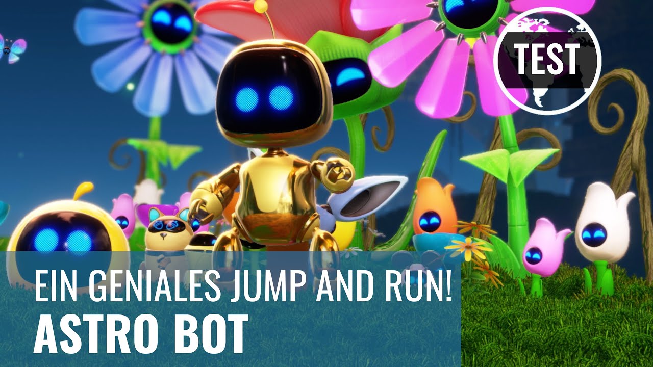 Astro Bot macht Mario m&auml;chtig Konkurrenz (4K, PS5, REVIEW, GERMAN)