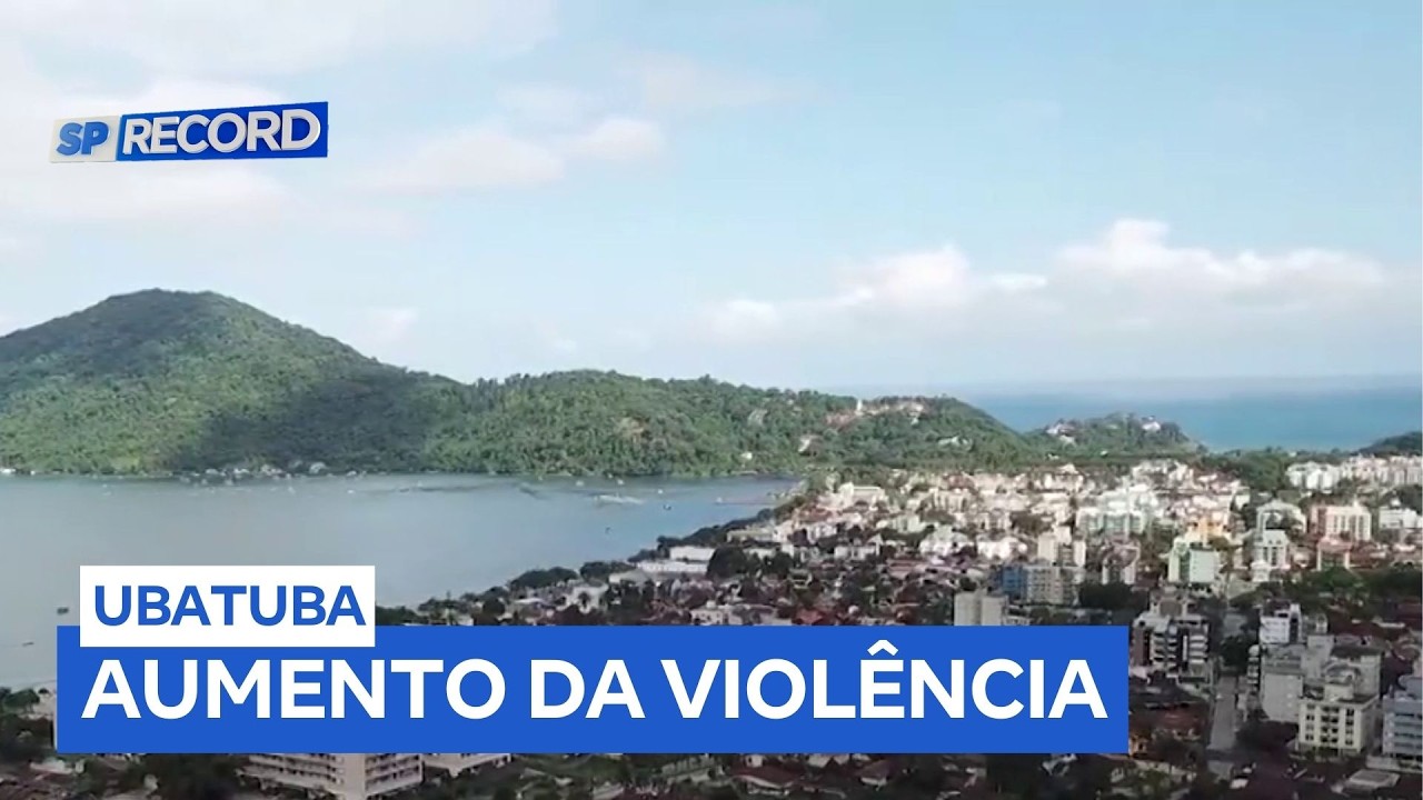 N&uacute;mero de mortes violentas dobrou em Ubatuba (SP) em 2025