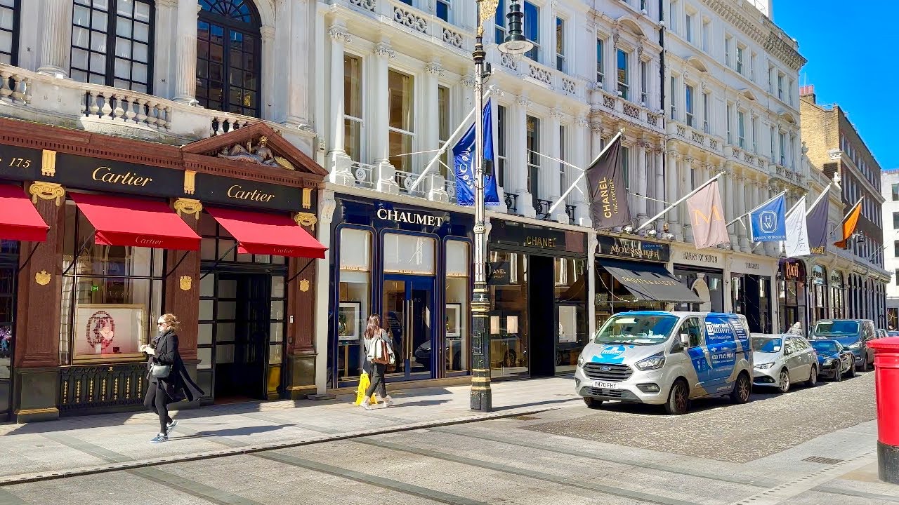 Bond Street & Oxford Street, The Home of Luxury Shopping in London #london #shopping #walkthrough