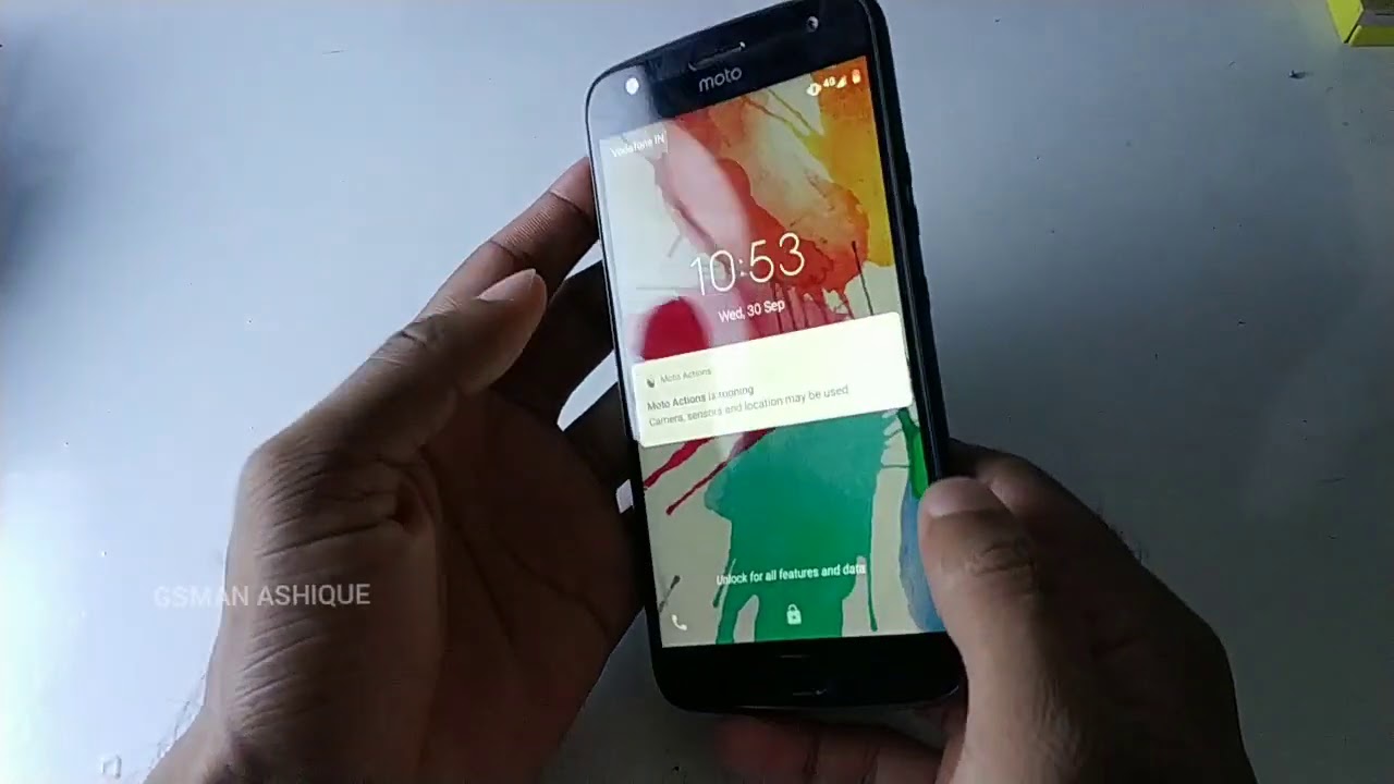 Motorola X4 (XT1900-2)  Pattern Lock Unlock or Hard Reset | GSMAN ASHIQUE |