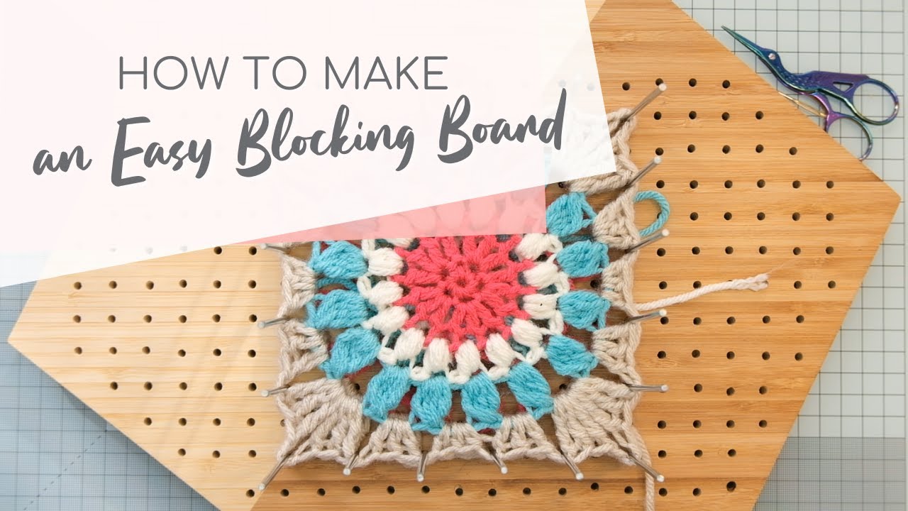 How to Make an Easy Wooden Blocking Board - Step by Step