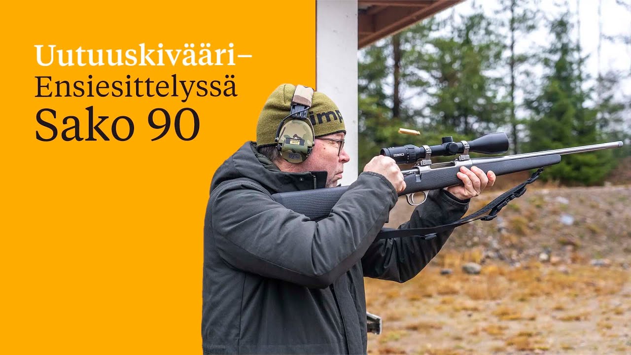 Uutuuskivääri – Ensiesittelyssä Sako 90